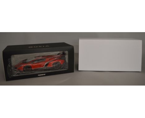 Kyosho Ousia Lamborghini Venemo Red Pearl/Red Line 1:18 scale model, boxed.