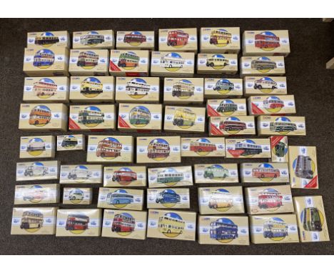 53x Corgi Classics Public Transport From Corgi models, all boxed.