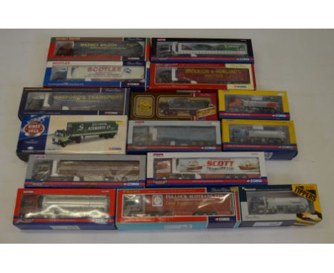 An excellent selection of Corgi 1:50 scale models, mostly VG boxed examples. (15)