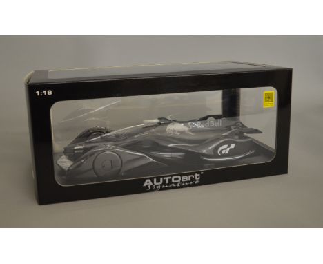 AutoArt Signature Gran Turismo Red Bull X 2014 S. Vettel 1:18 scale model, boxed.