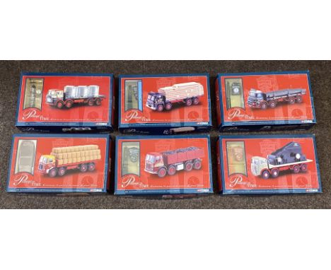 6x Corgi Passage of Time 1:50 scale models, all boxed.