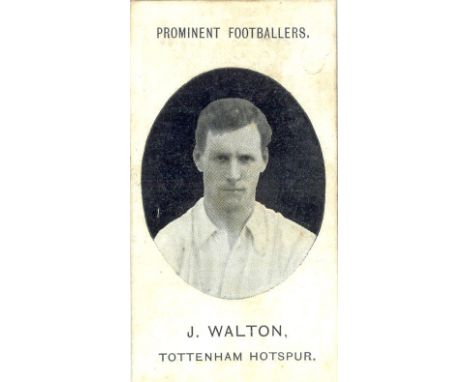 TADDY, Prominent Footballers, Tottenham (4), Newcastle (5), Notts Forest (4) &amp; Bolton, mixed backs &amp; footnotes, stamp