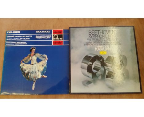 MUSIC, selection of LP records, inc. pop, rock, classical, jazz; Jethro Tull, Fleetwood Mac, Eurythmics, Talking Heads, Frank