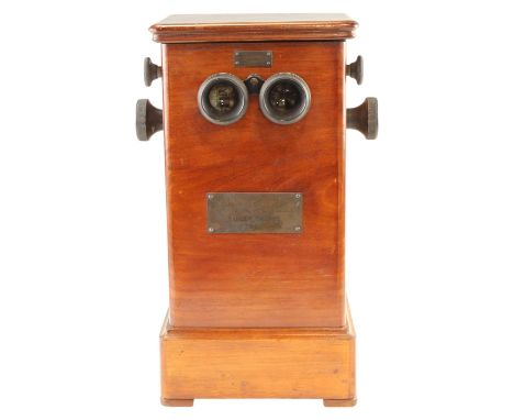 [ Hugh Lowther, Earl of Lonsdale / Lowther Castle / Fox Hunting ] A library model stereoscope and Verascope Richard glass ste