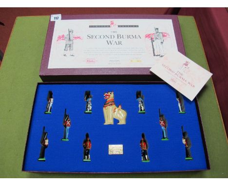 A Set of W. Britain Model Figures; No.998 of 2500 'The Second Burma War', as new boxed.