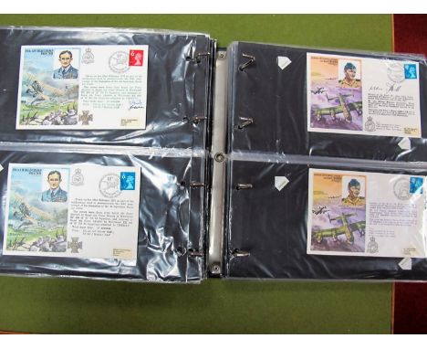 An Album of Over One Hundred and Forty R.A.F Flown Philatelic Covers, a good number of which are R.A.F Escaping Committee Ser