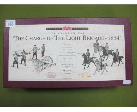 A Set of W. Britain Model Figures; No.1363 of 2500 The Crimean War 'The Charge of The Light Brigade-1854'. As new. Boxed. 