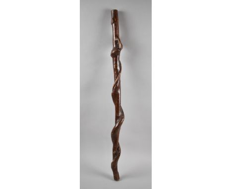 A Rootstock Walking Stick, 86cm Long 