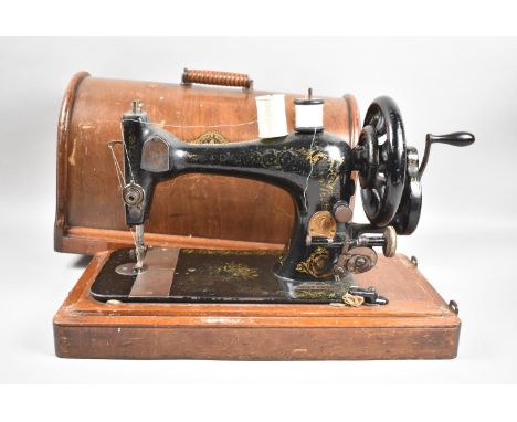 A Vintage Singer Manual Sewing Machine 