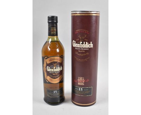 A Single Bottle of Glenfiddich Single Malt Solera Reserve Scotch Whisky, Aged 15 Years in Original Carton 