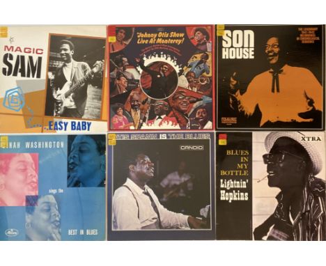 BLUES / JAZZ - LPs/10". Fab collection of 39 x LPs and 1 x 10". Artists/titles include Ma Rainey. Son House, Lightning Hopkin