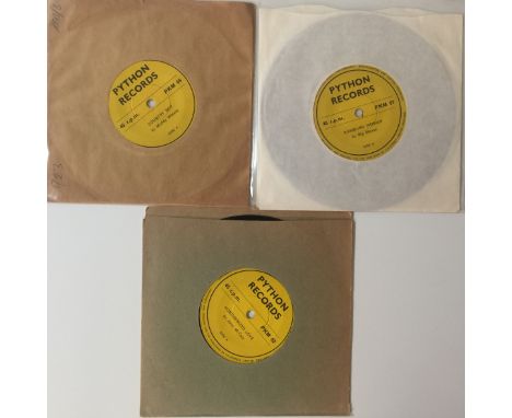 PYTHON RECORDS (BLUES) 7". Mega selection of 3 x almost impossible to track down 7" on the specialist UK Blues label. Titles 