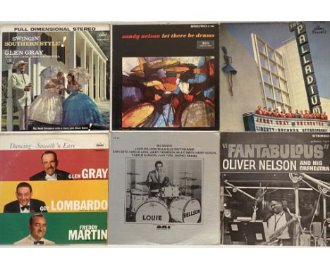 SWING BIG BANDS &amp; ORCHESTRAS - US RELEASES - LPs/BOX SET. Amazing collection of about 90 x LPs plus 1 x box set. Artists/