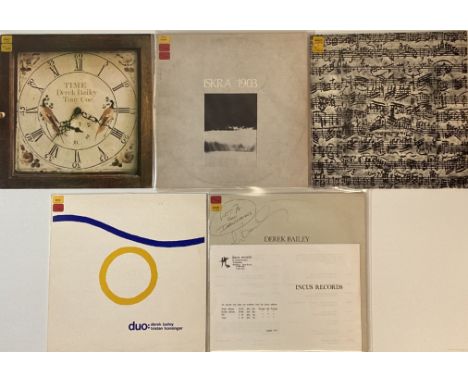 INCUS RECORDS - INTRODUCING DEREK BAILEY - LPs. More wonderful LP releases featuring Derek Bailey on his Incus label with ano