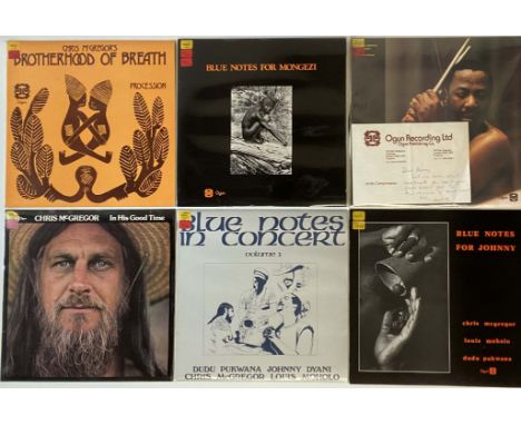 CHRIS MCGREGOR/LOUIS MOHOLO AND RELATED - OGUN LPs. Wonderful selection of 7 x always in-demand LPs. Titles are Spirits Rejoi