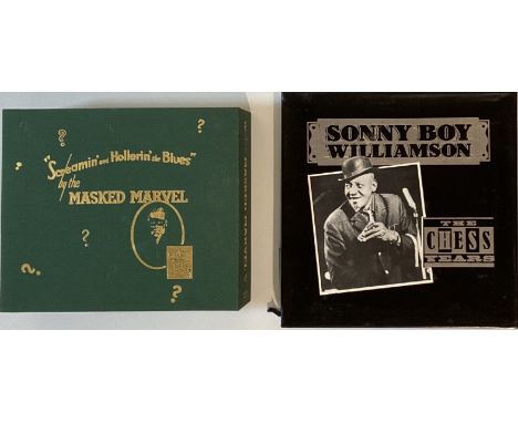 BLUES - BOX SETS (LP/CD). Wonderful package of 1 x LPs set, 1 x super luxurious CD set. Titles are Charley Patton - Screamin'