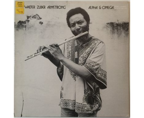 WALTER ZUBER ARMSTRONG - ALPHA &amp; OMEGA LP (US ORIGINAL - WORLD ARTISTS WA 1001). Hard to track down self-released debut o