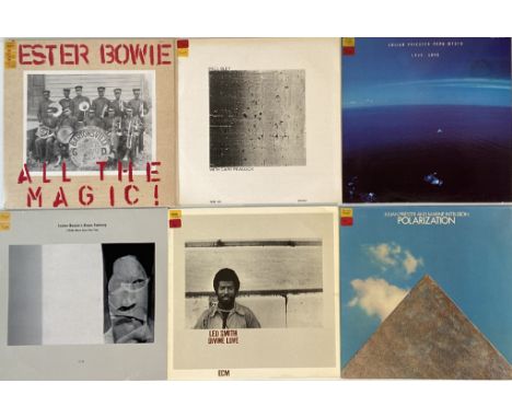 ECM RECORDS - LPs. Superb instant collection of 28 x LPs on the influential German label. Artists/titles include Julian Pries