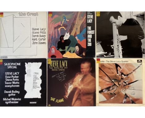STEVE LACY - LP COLLECTION (INCLUDING ONE SIGNED). Fantastic back-catalogue of 30 x LPs featuring the wonderfully prolific ca