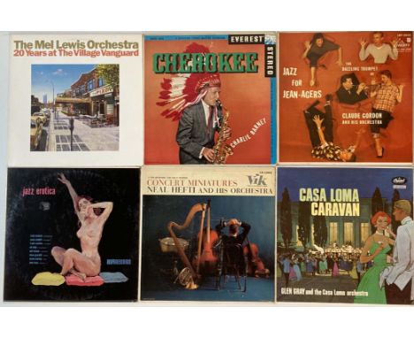 SWING BIG BANDS &amp; ORCHESTRAS - US RELEASES - LPs/BOX SET. Amazing collection of about 90 x LPs plus 1 x box set. Artists/