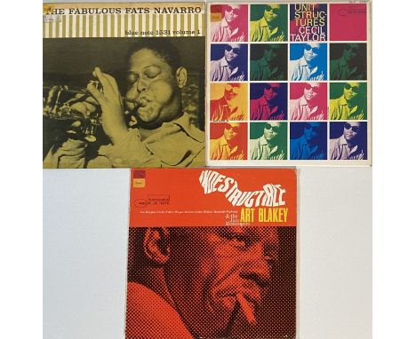 BLUE NOTE - LPs ('47 WEST 63RD' &amp; 'NEW YORK USA' LABELS). Cool pack of 3 x early US Blue Note LPs. Titles are Art Blakey 