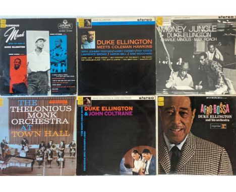 THELONIOUS MONK/DUKE ELLINGTON - LPs. Wonderful split collection of 25x LPs featuring Thelonious and the Duke. Monk (x12) inc