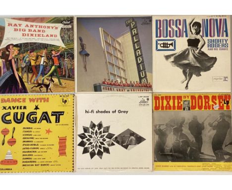 SWING BIG BANDS &amp; ORCHESTRAS - US RELEASES - LPs. Amazing collection of about 90 x LPs. Artists/titles include Shorty Rog