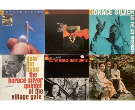 HORACE SILVER - BLUE NOTE LPs. Blowin' away with Horace Silver - 7 x Blue Note LPs right here. Titles are Blowin' The Blues A