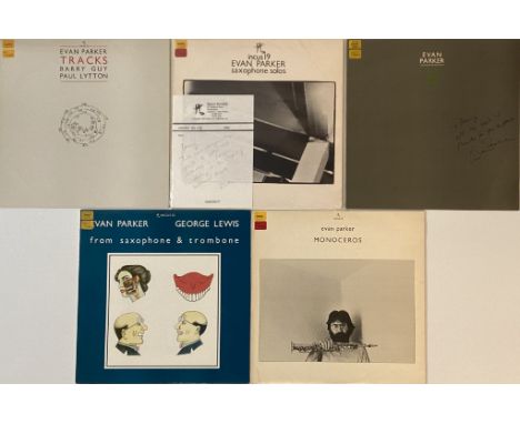 INCUS RECORDS - EVAN PARKER LPs. More on Incus with 5 featuring label co-founder Evan Parker. Titles are Six Of One (INCUS 39