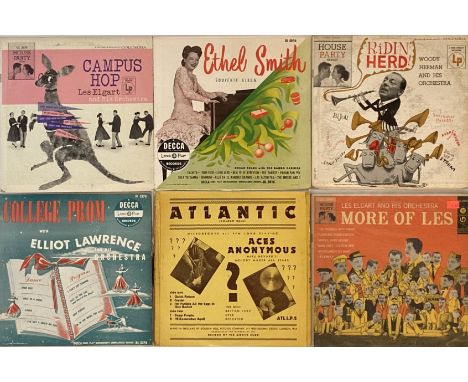 SWING / RAGTIME / CLASSIC JAZZ - US &amp; UK RELEASES - 10". Shakin' collection of 47 x 10". Artists/titles include Woody Her
