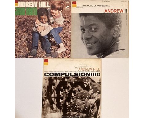 ANDREW HILL - BLUE NOTE LPs. Lovely pack of 3 x original US pressing Blue Note LPs featuring Andrew HIll. Titles are Compulsi