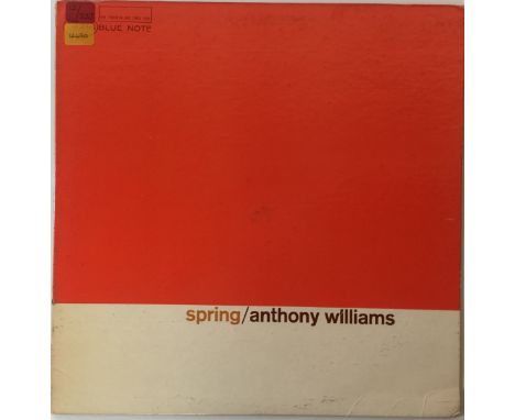 ANTHONY WILLIAMS - SPRING LP (ORIGINAL US BLUE NOTE - BLP 4216). Scarce original US (mono) pressing of the 1966 LP from Antho