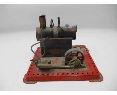 A vintage Mamod steam engine