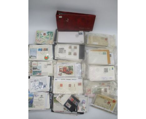 A large collection of first day covers. Lot includes an album of military aviation covers.