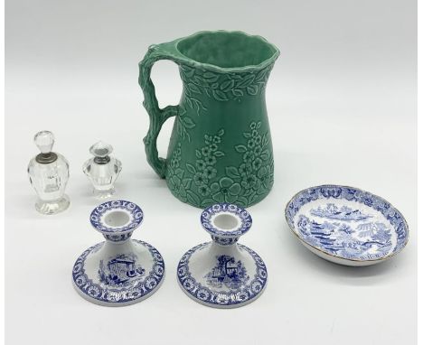 A small collection of china etc including Sylvac, Spode. 