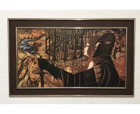 A large print on board of Another Time by Eugene Baker