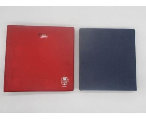 Two albums of first day covers, ranging from 1968-1973 and 1970- 1995