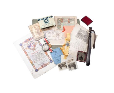 A collection of Police items relating to Manchester Special Constable William Seaton service 1914-1919 to include Constabular