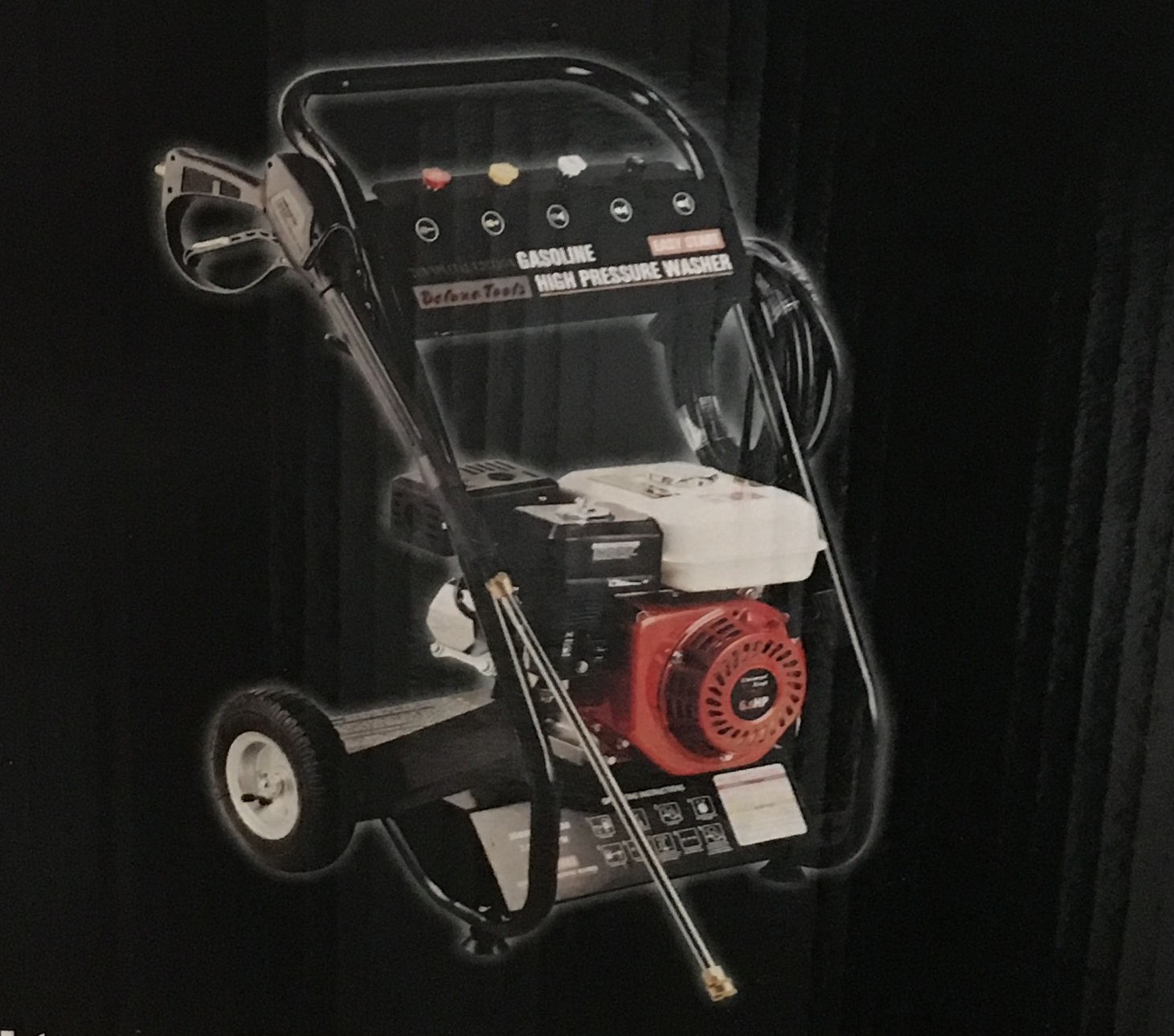 V Brand New Gasoline Powered Pressure Washer 3000PSI 3GPM Flow Rate