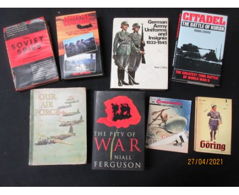 63 One box: various military interest,16 titles including GERMAN ARMY UNIFORMS AND INSIGNIA 1933-1945 + ROYAL NAVY SHIPS BADG