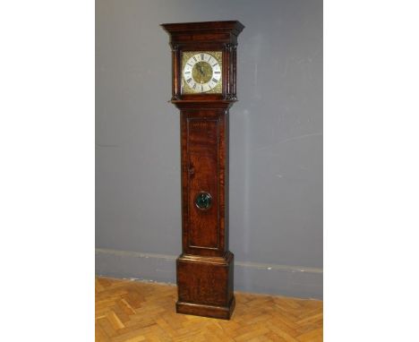 Whithurst (Whitehurst), Congleton. Thirty hour longcase clock with 11'' square brass dial single hand. The centre engraved wi