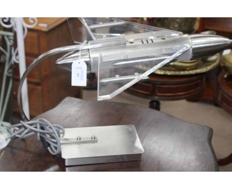 DESK LAMP
modelled as a fighter jet 