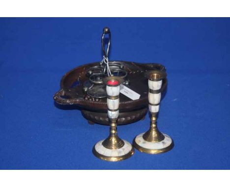 LOT OF COLLECTABLES AND DECORATIVE CERAMICS
including a floral lamp, a pierced vase, brass items, framed plaques, decorative 