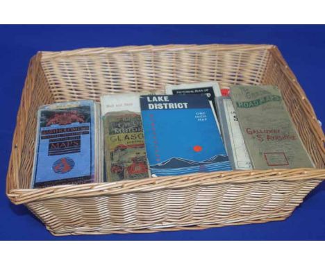 COLLECTION OF VINTAGE MAPS
including Ordnance Survey, Bartholomew, etc