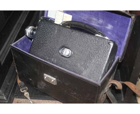 COLLECTION OF VINTAGE CAMERAS AND ACCESSORIES
including Cine Kodak Model K, Aldis TK300, Kodak Instant Camera, etc