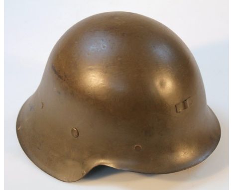 A Russian steel helmet.