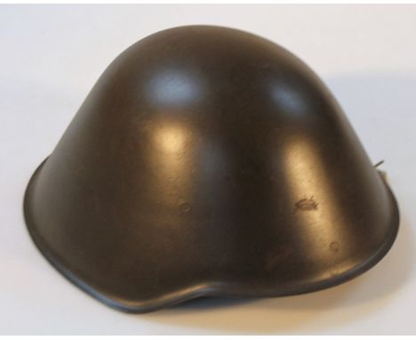 An East German infantry steel helmet.