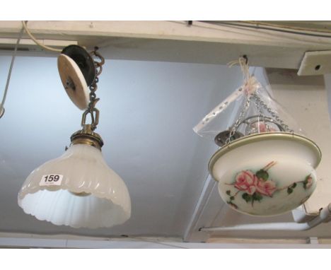 Two light fittings