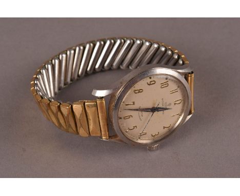 A vintage Tudor Oyster Prince Self Winding stainless steel gentleman’s wristwatch, on a later expanding strap, appears to run