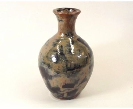 TREVOR CORSER.
A large Trevor Corser bottle vase. Leach Pottery & personal seals. Height 29cm.